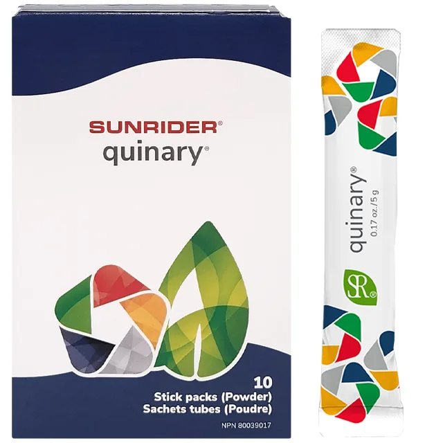 Sunrider Quinary powder box
